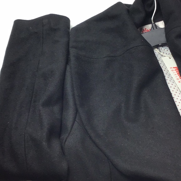Haute wool and poly Women’s Black Jacket 1X NWT - Picture 8 of 8